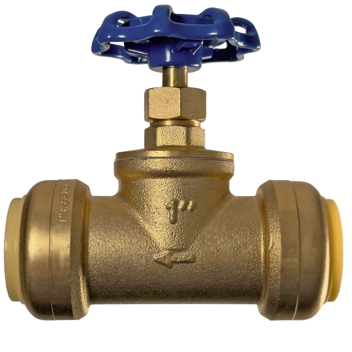 Measuring 3/4" Push Fit Stop Valve with Drain Specifically