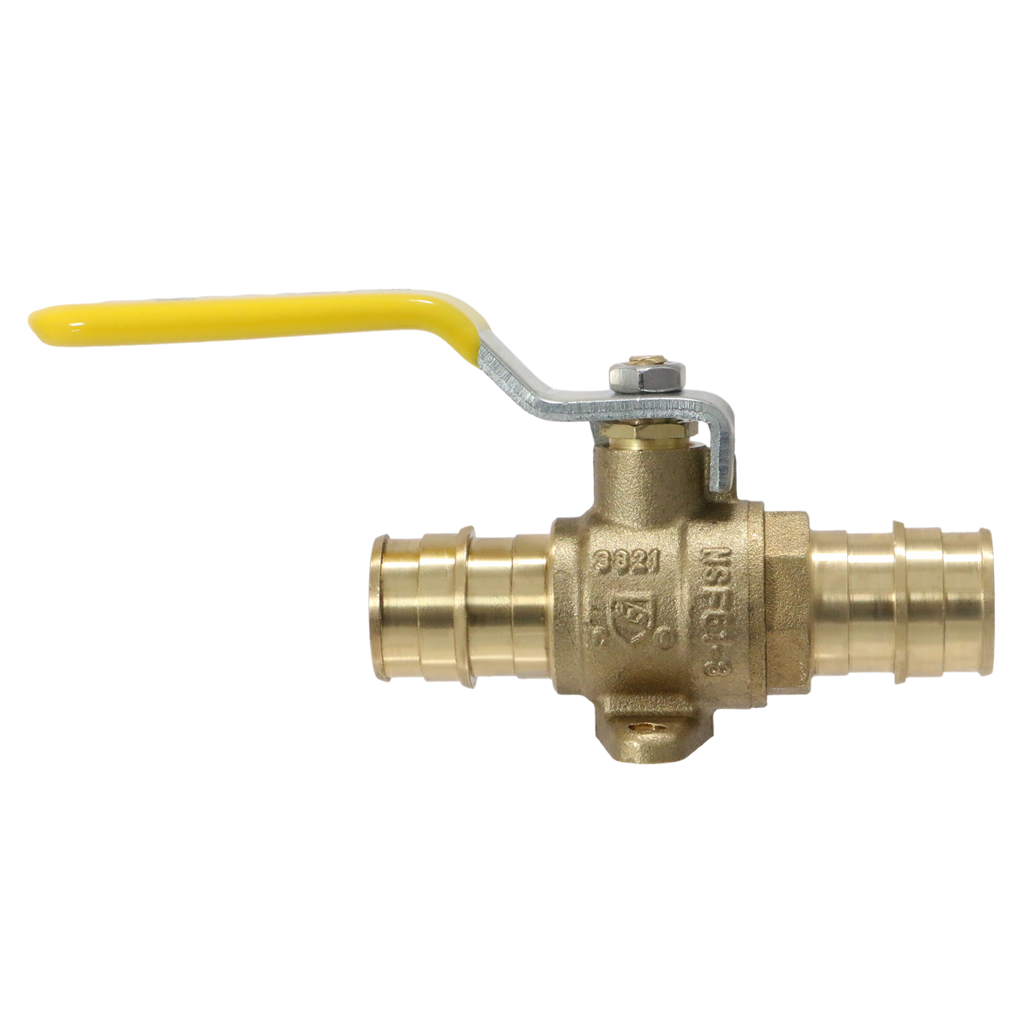 Measuring Pex A 3/4" x 3/4" Ball Valve with Drop Ear Specifically Pex A Ball Valve with Drop Ear