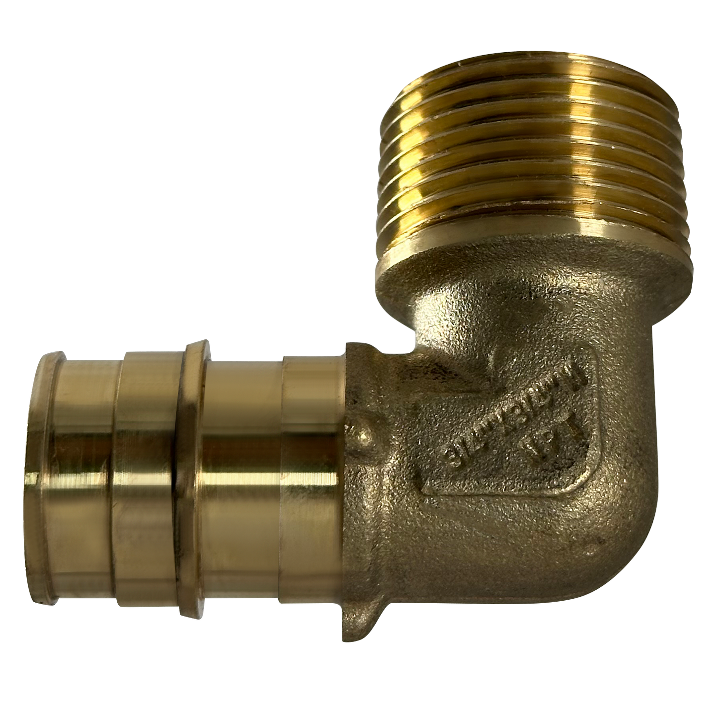 Measuring Pex A 3/4" x 3/4" Male NPT Elbow Specifically Pex A Male NPT Elbow