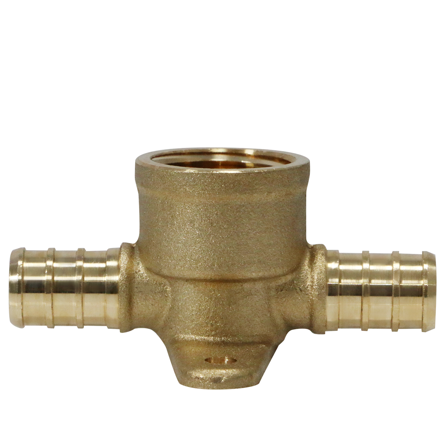 Measuring Barb Crimp Pex 1" x 1" x 1" Female NPT Tee Specifically