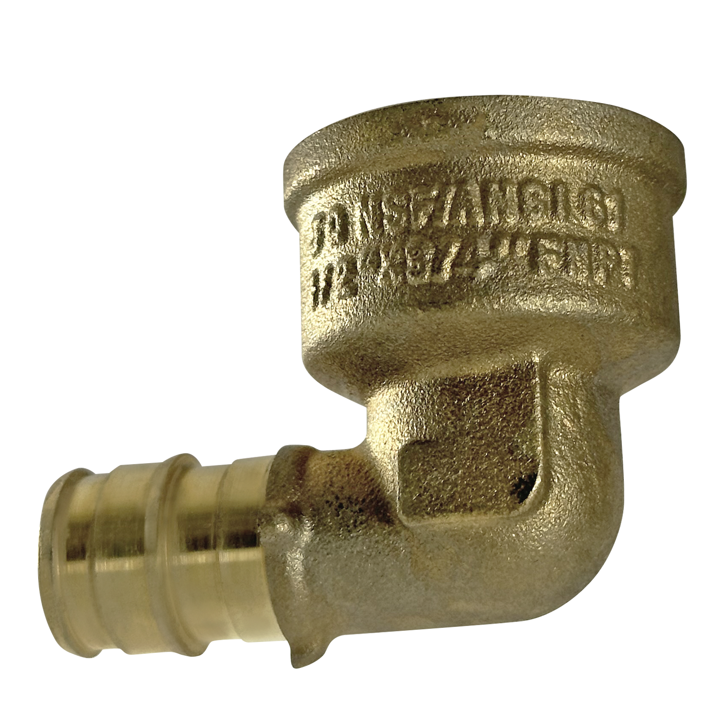 Measuring Pex A 1/2" x 3/4" Female NPT Elbow Specifically