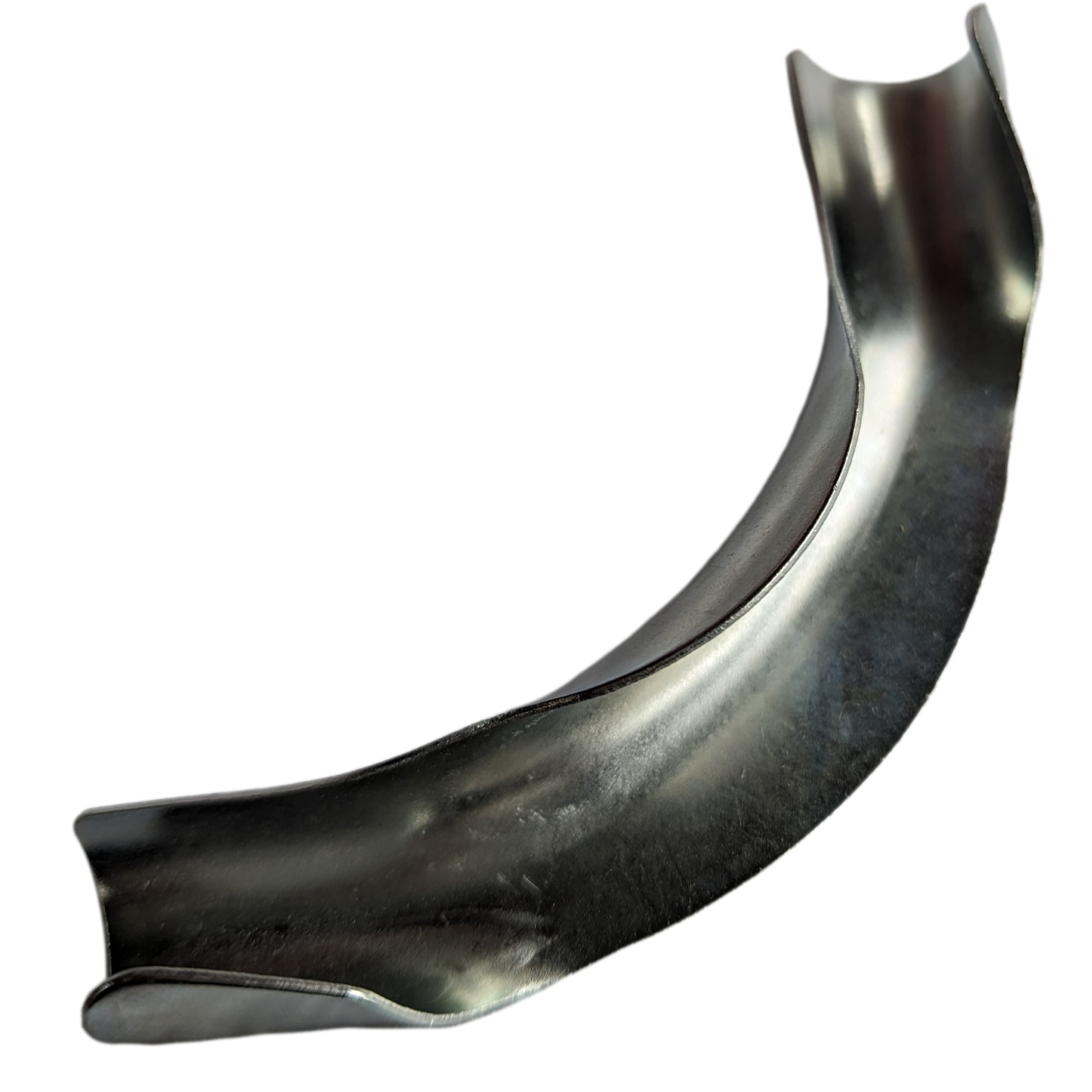 1/2" Metal Bend 1/2" Bend w/ Plate Measuring 1/2 inch Specifically Pipe BendPipe Bend