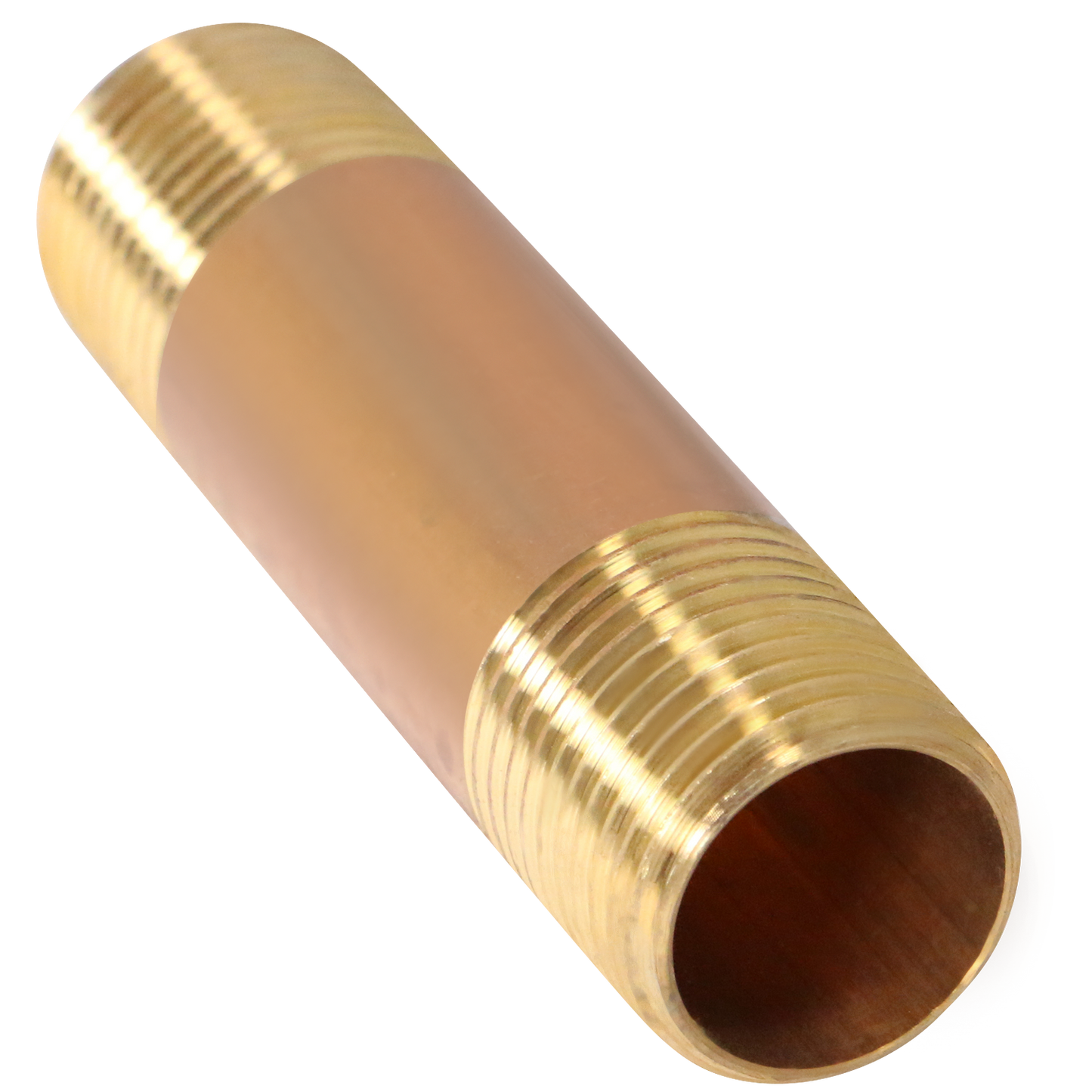 1/2 in x 3 in Red Brass Nipple 1/2 in x 3-1/2 in Red Brass Nipple Measuring 1/2 inch x 3 inch Specifically Brass NippleBrass Nipple