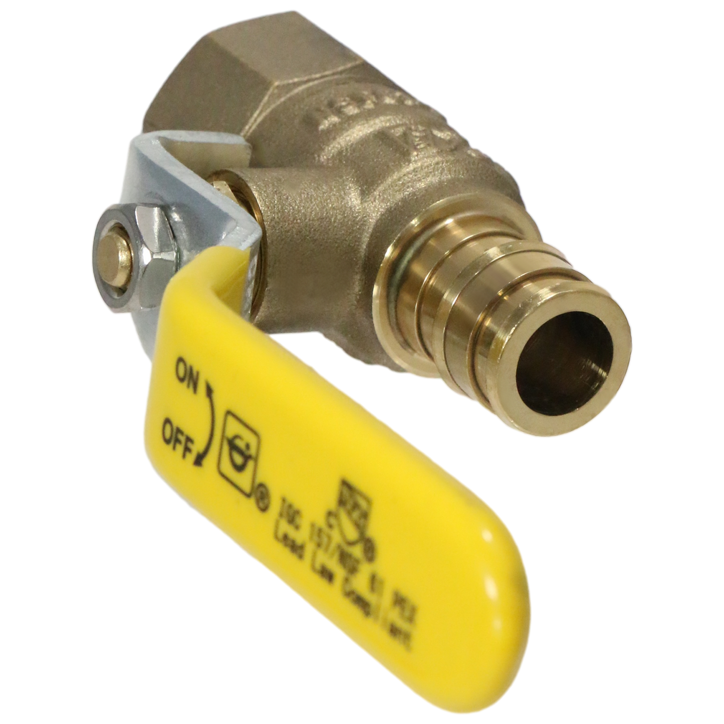 Pex-A Expansion FNPT Ball Valve Measuring Pex A 1/2" x 1/2" Female NPT Ball Valve Specifically Pex A Female NPT Ball Valve