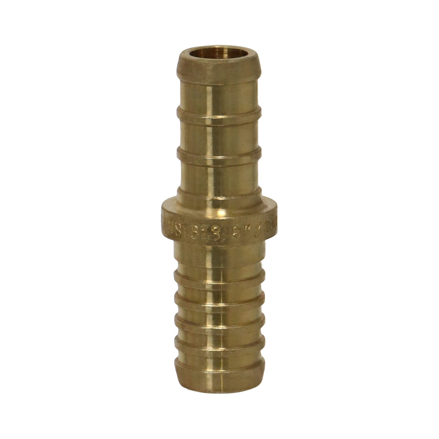 Pex PB (polybutylene) Slicing coupling with ring Measuring Pex 3/8" x 3/8" PB (polybutylene) Slicing coupling with ring Specifically Pex PB Slicing Coupling with Ring
