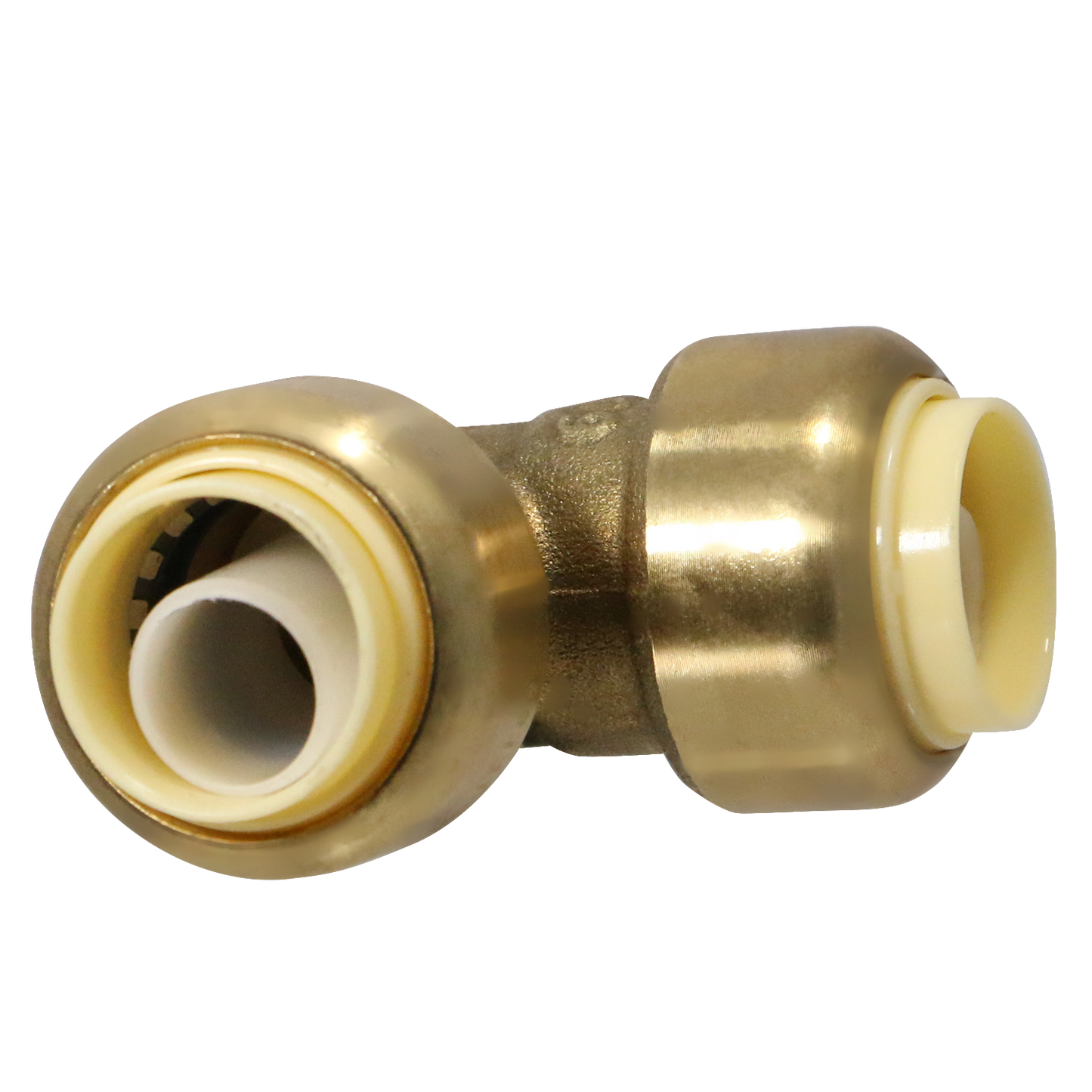 Push to Connect 1/2 inch Elbow Push Fit Elbow Measuring 1/2 inch Specifically Push Fit ElbowCompression Valve