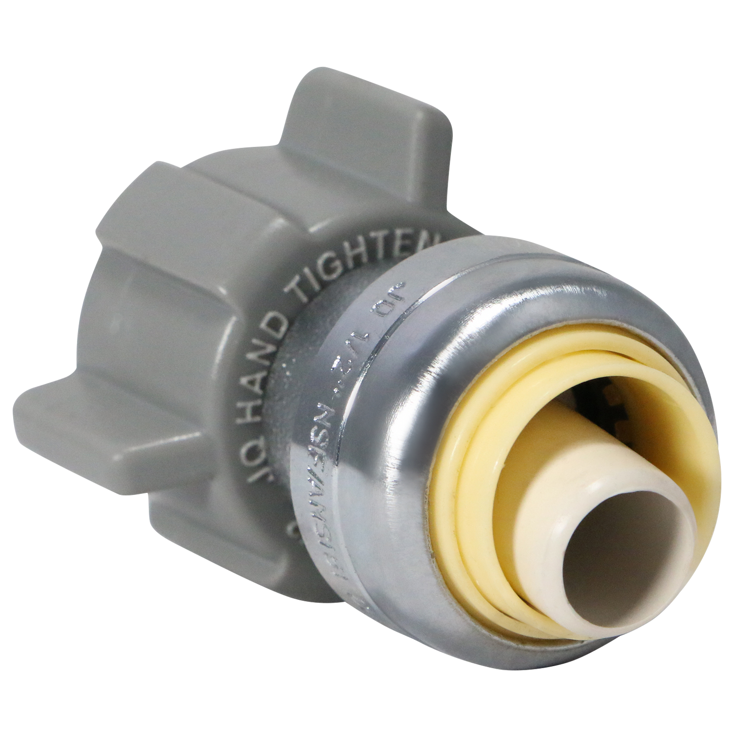 Push to Connect FIP Faucet Adapter Push Fit FIP Straight Connector Measuring Push Fit 1/2" x 1/2" FIP Specifically Push Fit FIP Faucet Adapter