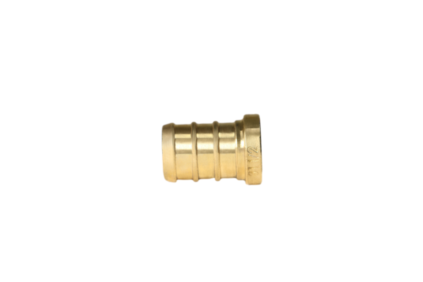 Pex Barb Crimp Plug End Cap Measuring 3/8" Pex B Plug Specifically Pex Barb Crimp Plug