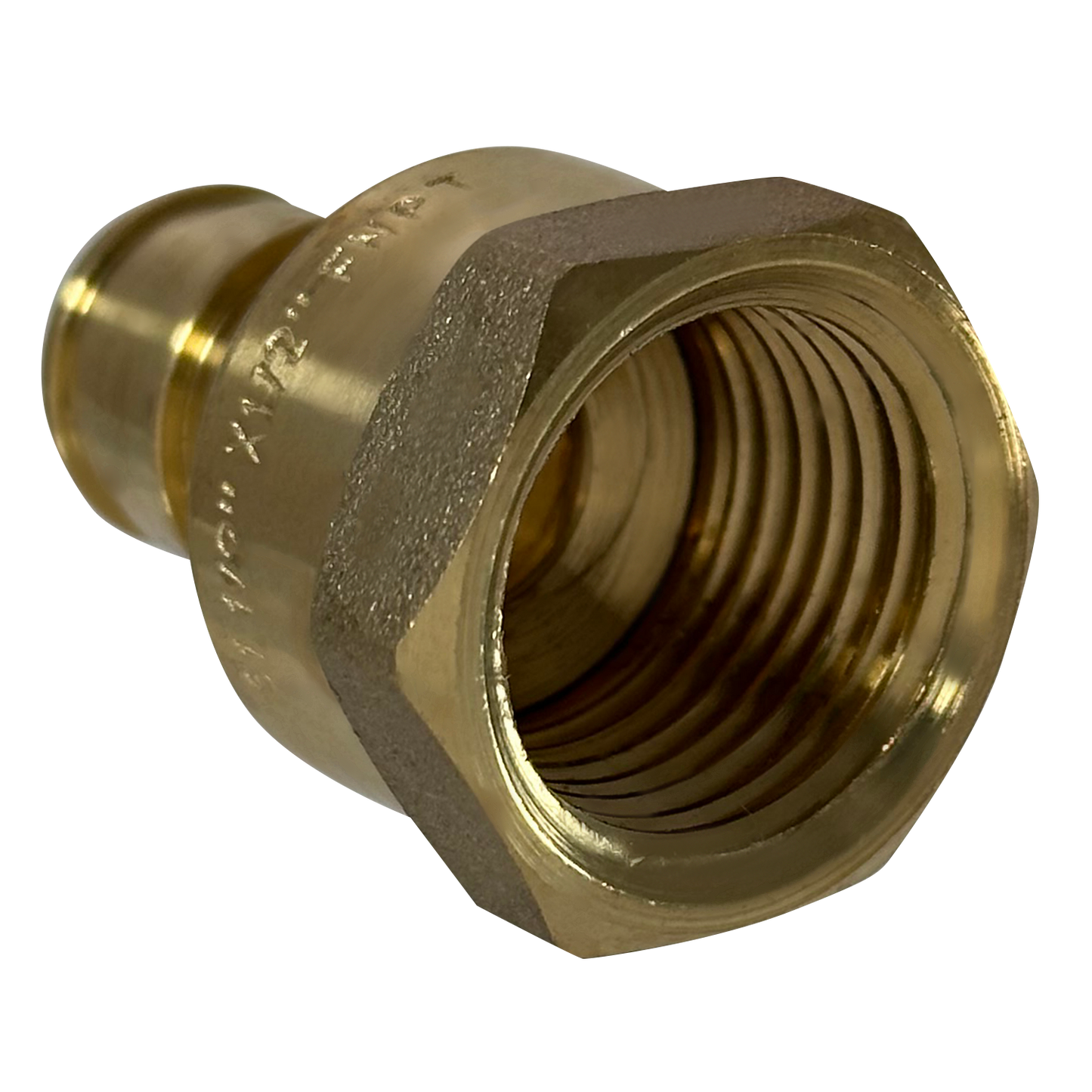 Pex-A Expansion FNPT Measuring Pex A 1/2" x 1/2" Female NPT Specifically Pex A Female NPTPush Fit Compression Dual Angle Valve