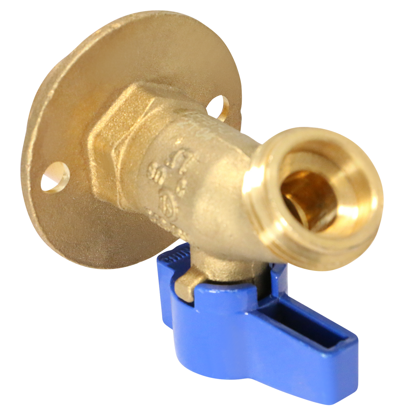 3/4 in FPT x 3/4 in GHT 1/4 Turn Hose Bibbs with Flange 3/4" MHT x 3/4" MIP Hose-to-Pipe Adapter Measuring 3/4 inch x 3/4 inch Specifically Hose BibbHose-to-Pipe Adapter