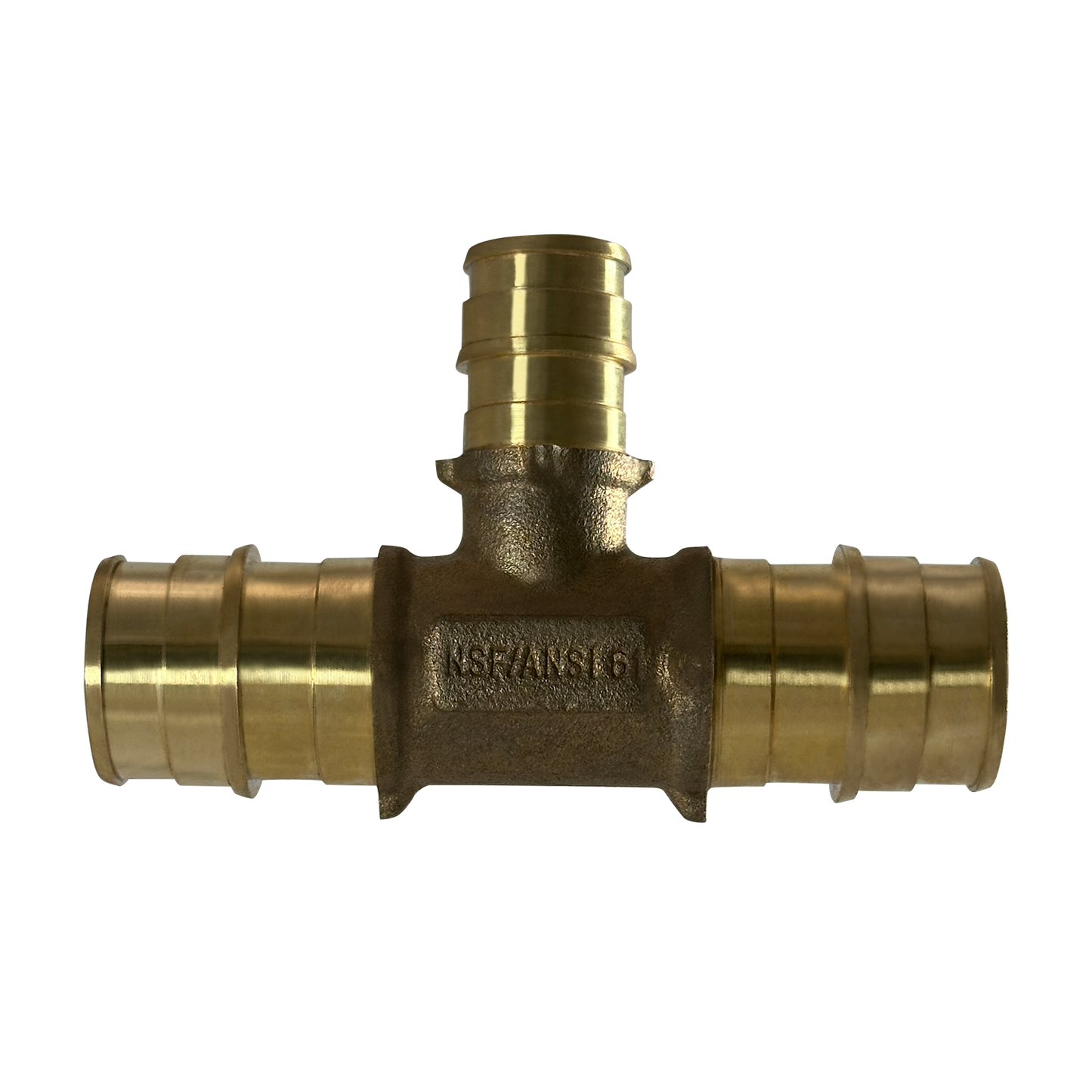 Pex-A Expansion Reducing Tee Measuring Pex A 3/4" x 1/2"x 1/2" Tee Specifically Pex A tee