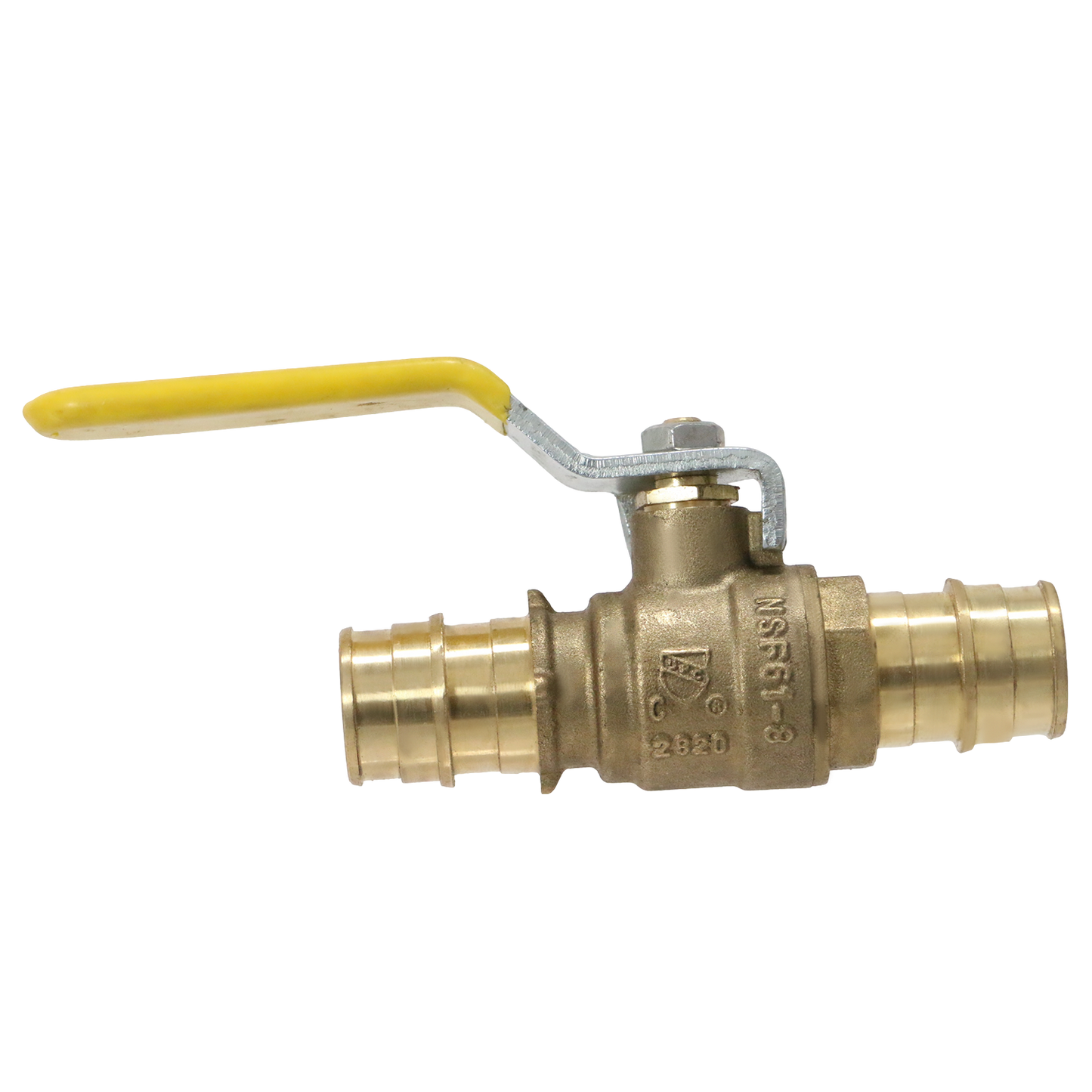 Pex-A Expansion Ball Valve with Drain Measuring Pex A 1/2" x 1/2" Ball Valve with Drain Specifically Pex A Ball Valve with Drain