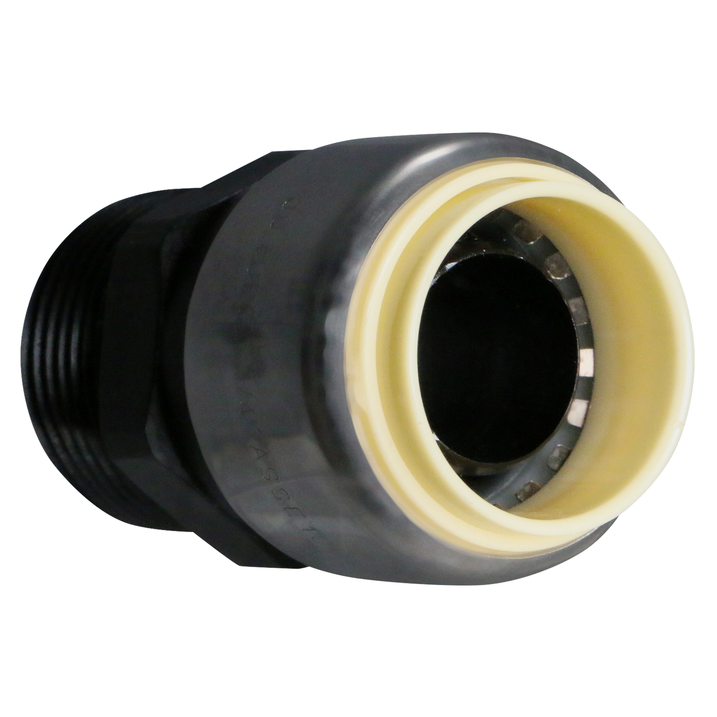 3/4" Push Fit Male Adapter Push To Connect Adapter PPSU Plastic 3/4" Push Fit Cap Push To Connect Cap PPSU Plastic Measuring 3/4" Specifically Push Fit Plastic AdapterPush Fit Plastic Cap