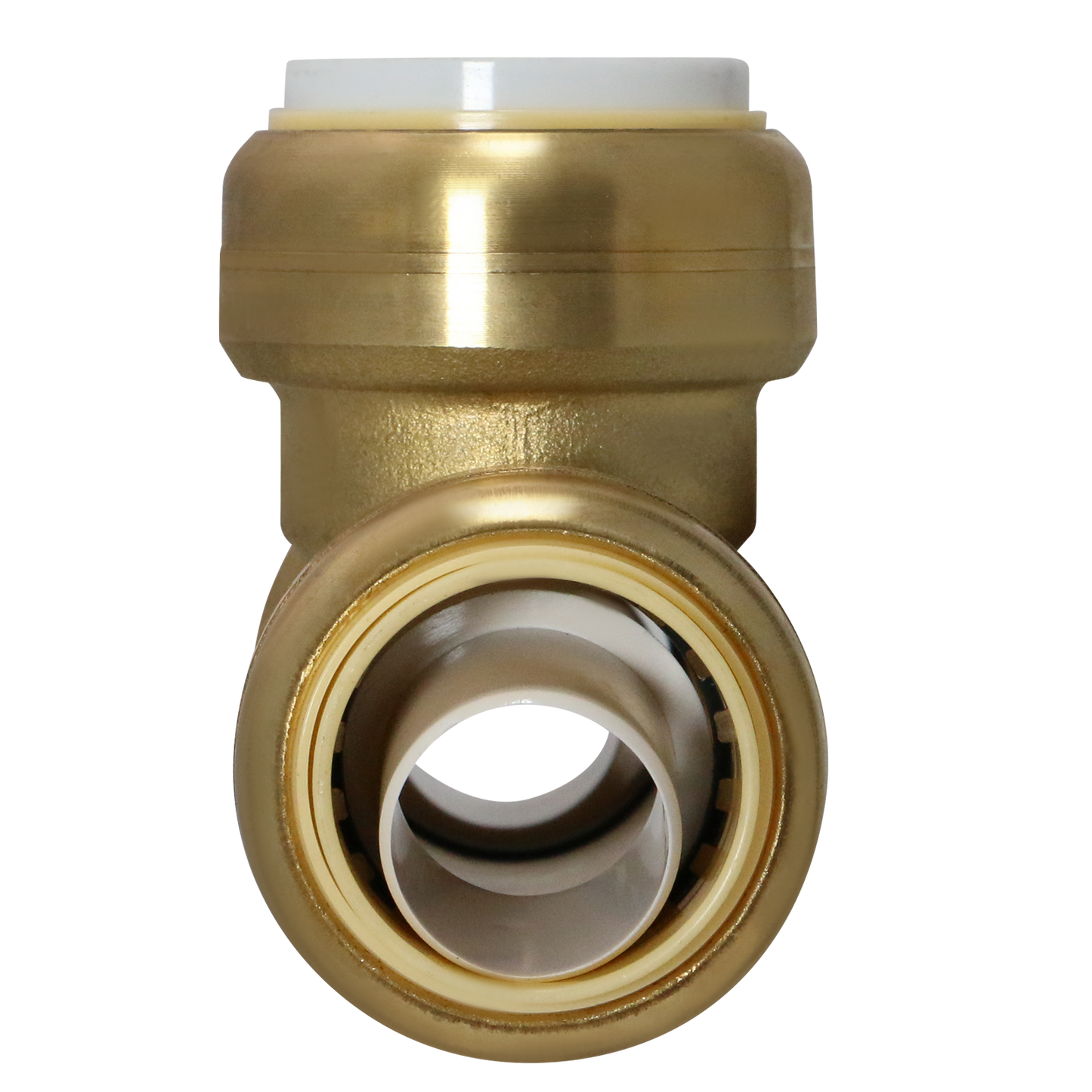 1" CTS x 1" CTS x 1" PVC Push Fit Tee Push To Connect Tee 1/2" Push Fit Coupling Push To Connect Coupling PPSU Plastic Measuring 1" CTS x 1" CTS x 1" PVC Specifically Push Fit PVC to CTS TeePush Fit Plastic Coupling