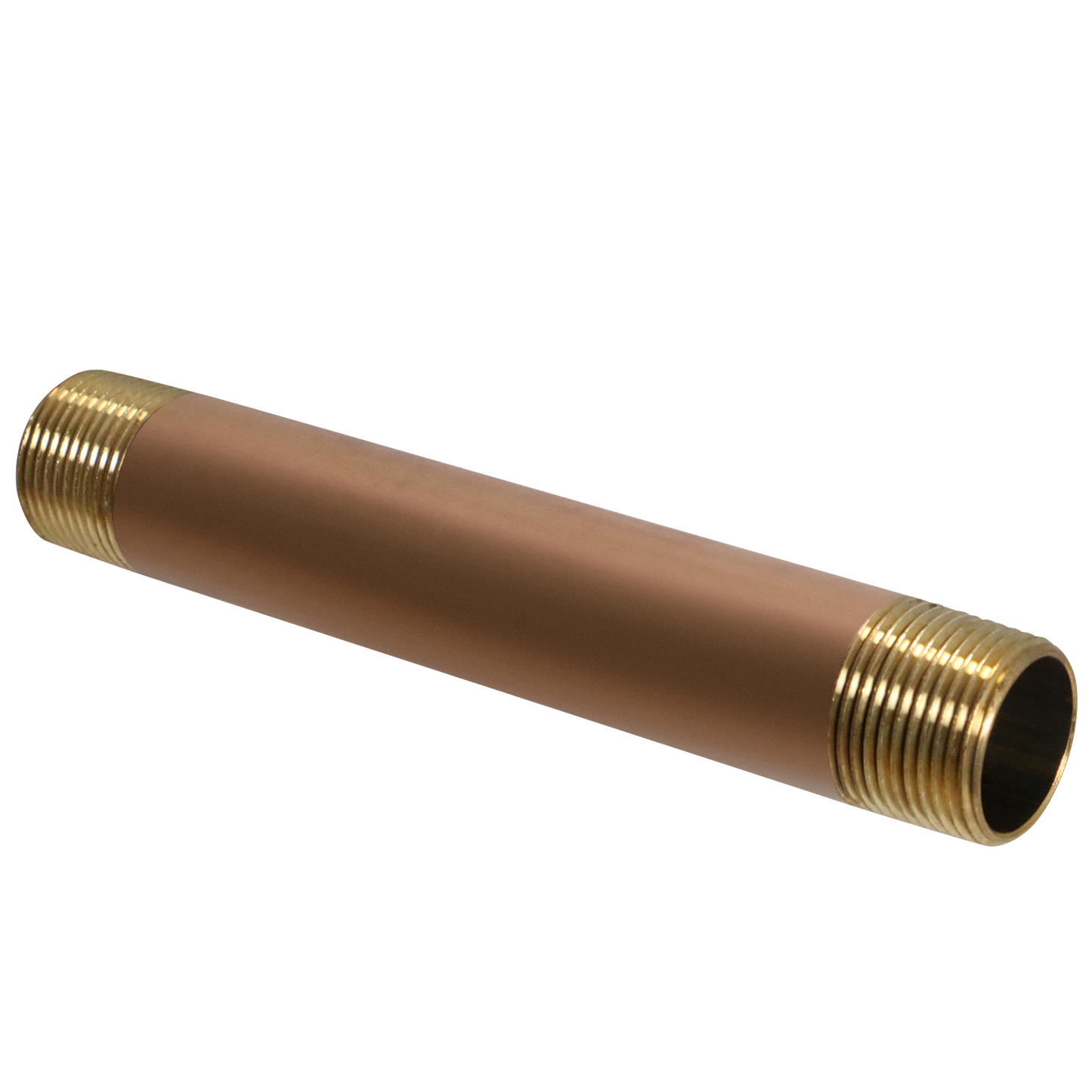 3/4 in x 6 in Red Brass Nipple 3/8 in x 1 in Red Brass Nipple Measuring 3/4 inch x 6 inch Specifically Brass NippleBrass Nipple