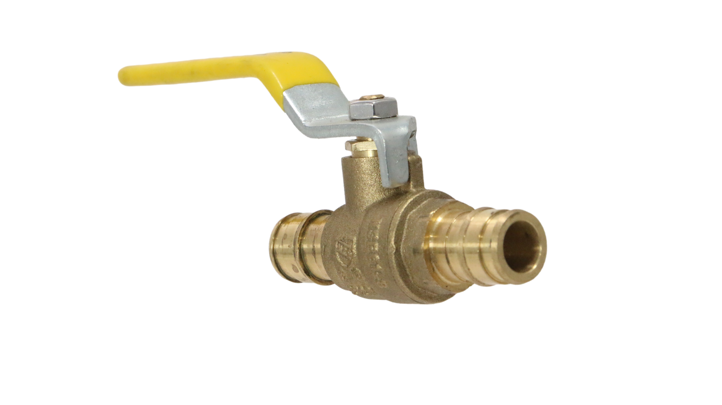 Pex A Expansion Ball Valve Measuring 1/2" x 1/2" Pex A Expansion Ball Valve Specifically Pex A Expansion Ball Valve