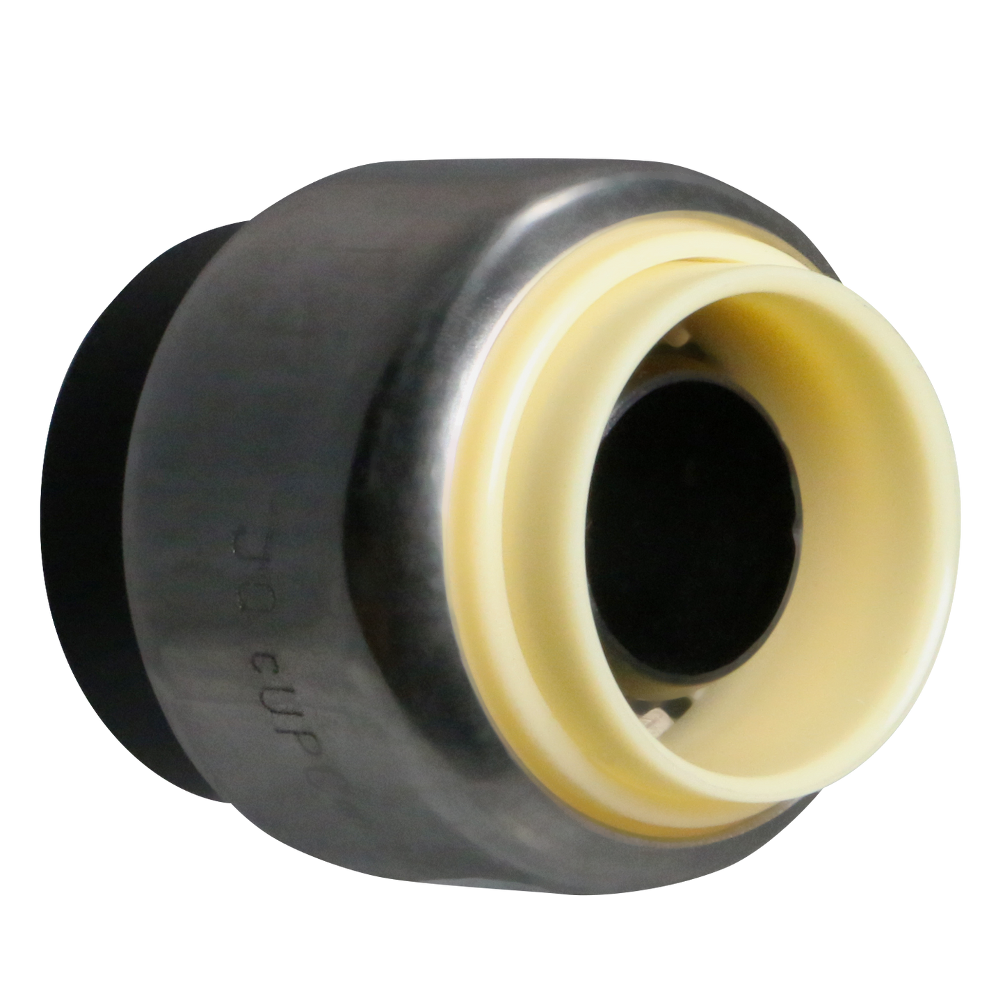 1/2" Push Fit Cap Push To Connect Cap PPSU Plastic 3/4" Push Fit Tee Push To Connect Tee PPSU Plastic Measuring 1/2" Specifically Push Fit Plastic CapPush Fit Plastic Tee