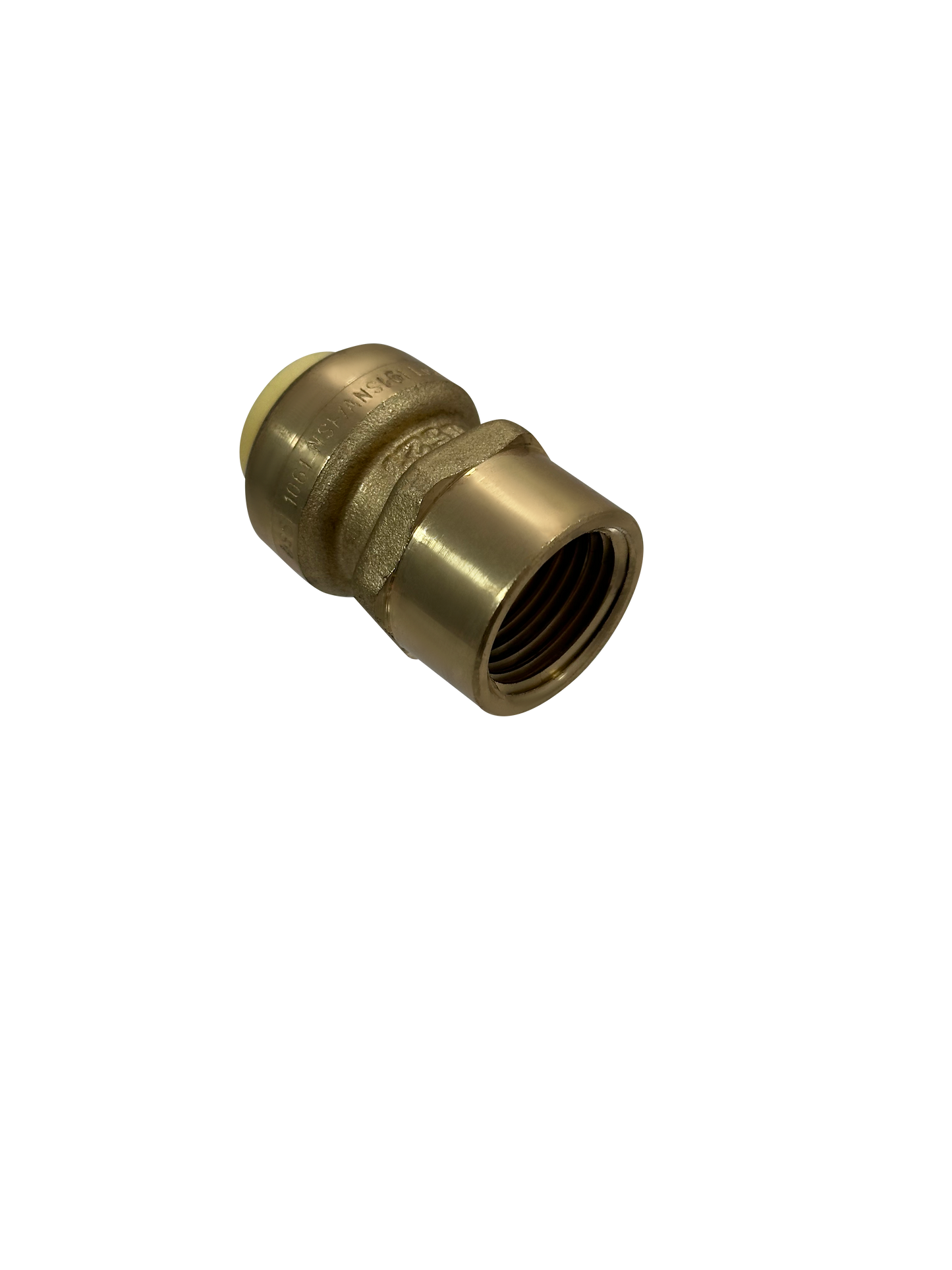 Push Fit Female Adapter Measuring 3/8 inch Push Fit Adapter Specifically Push Fit Female Adapter