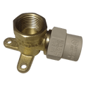 1/2 Inch CPVC X 1/2 Inch FNPT Transition Drop Ear Elbow