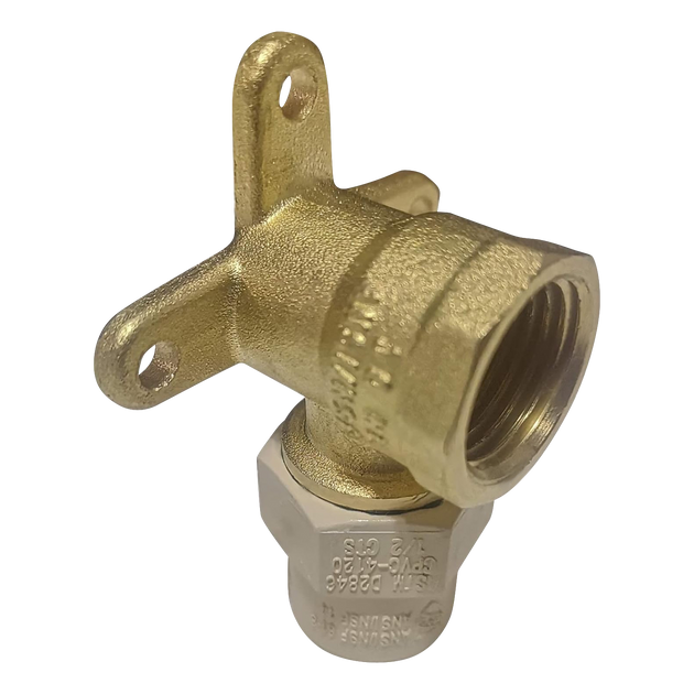 1/2 Inch CPVC X 1/2 Inch FNPT Transition Drop Ear Elbow