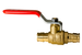 1/2 Inch Pex-A Expansion Ball Valve Hot (Red)