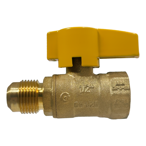 1/2 Inch Flare FIP Gas Ball Valve
