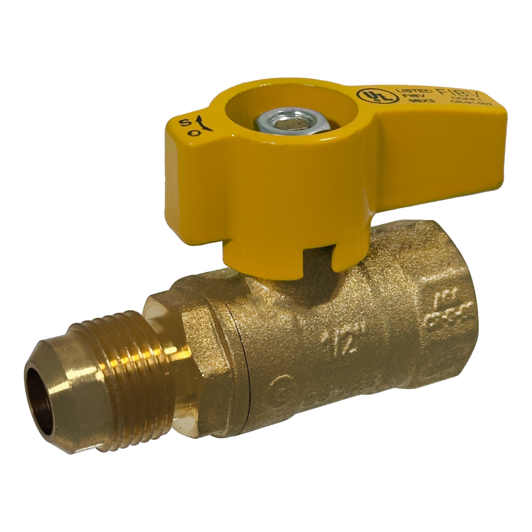 1/2 Inch Flare FIP Gas Ball Valve