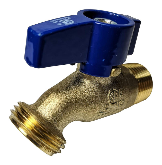 1/2 Inch MPT x 3/4 Inch GHT Hose Bibb Valve