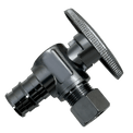 Pex-A Expansion 1/2 Inch x 3/8 Inch OD Compression Angle Stop Valve