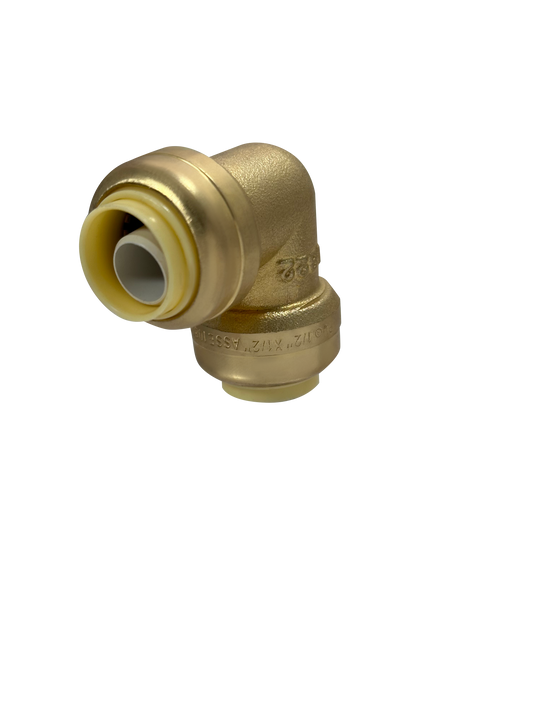Push-to-Connect 1/2 Inch x 1/2 Inch Elbow