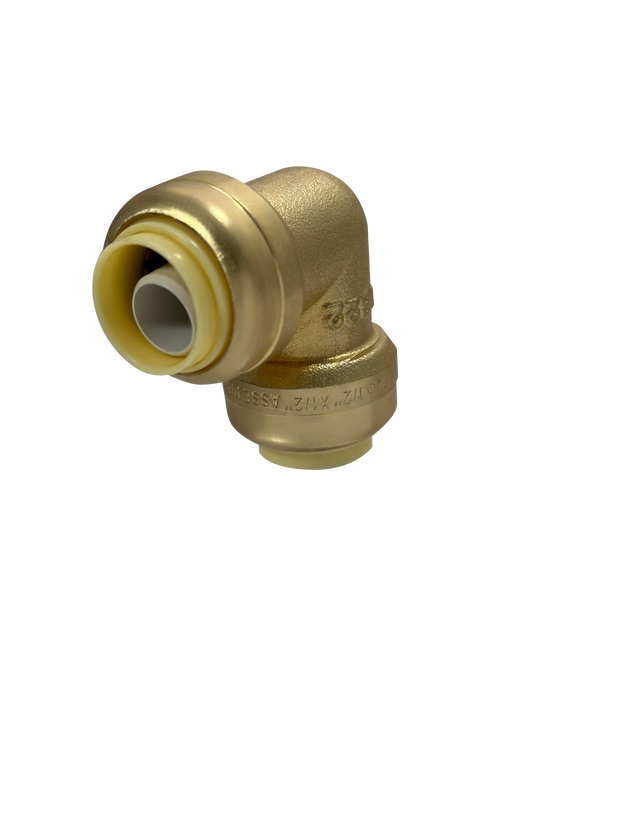 Push-to-Connect 1/2 Inch x 1/2 Inch Elbow