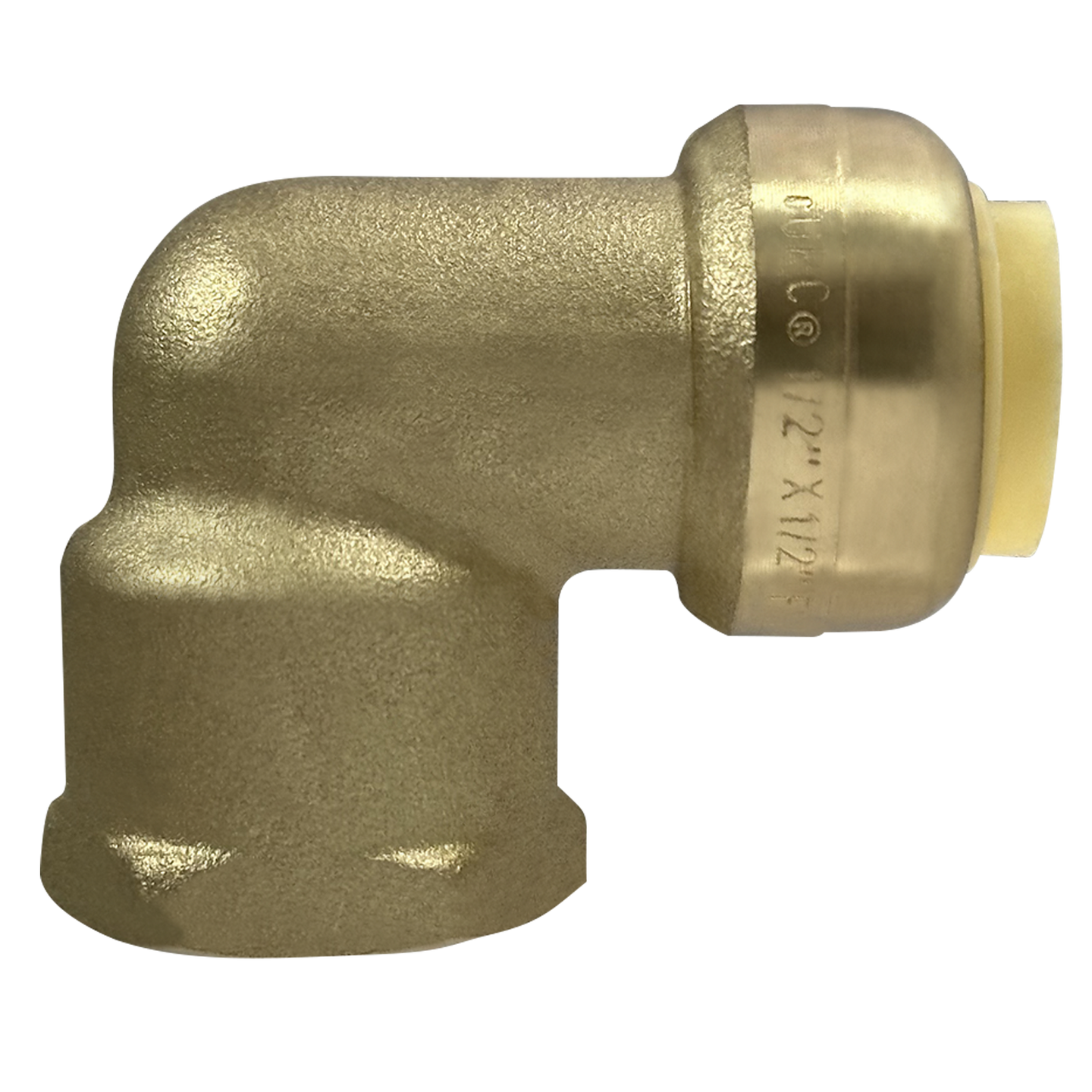 Push-to-Connect 1/2 Inch x 1/2 Inch Female Elbow