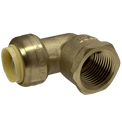 Push-to-Connect 1/2 Inch x 1/2 Inch Female Elbow