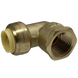 Push-to-Connect 1/2 Inch x 1/2 Inch Female Elbow