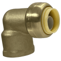 Push-to-Connect 1/2 Inch x 1/2 Inch Female Elbow