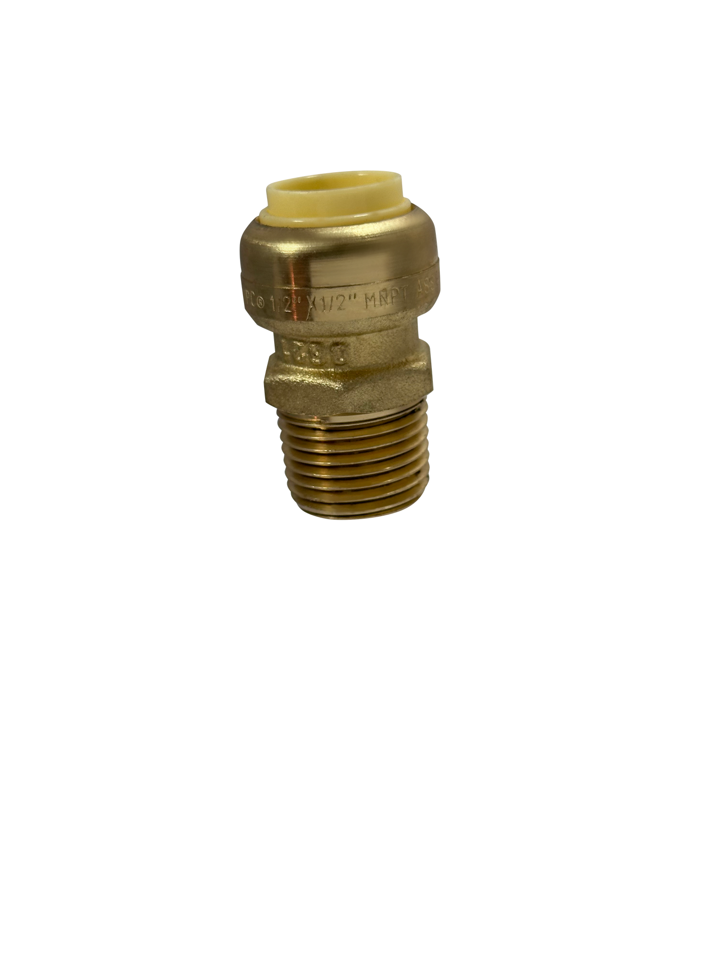 Push-to-Connect  1/2 Inch x 1/2 Inch Male Adapter