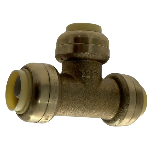 1/2 inch Push-to-Connect Tee