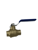 1/2 Inch Brass Sweat Shut Off Ball Valve