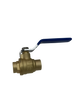 1/2 Inch Brass Sweat Shut Off Ball Valve