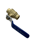 1/2 Inch Brass Sweat Shut Off Ball Valve