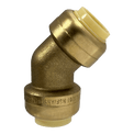 Push-to-Connect 1/2 Inch x 1/2 Inch 45 Degree Elbow