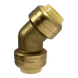 Push-to-Connect 1/2 Inch x 1/2 Inch 45 Degree Elbow