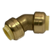 Push-to-Connect 1/2 Inch x 1/2 Inch 45 Degree Elbow