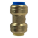 Push-to-Connect 1/2 Inch x 1/2 Inch PB Coupling