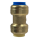 Push-to-Connect 1/2 Inch x 1/2 Inch PB Coupling