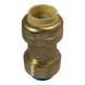 Push-to-Connect 1/2 Inch x 1/2 Inch PB Coupling