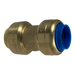 Push-to-Connect 1/2 Inch x 1/2 Inch PB Coupling