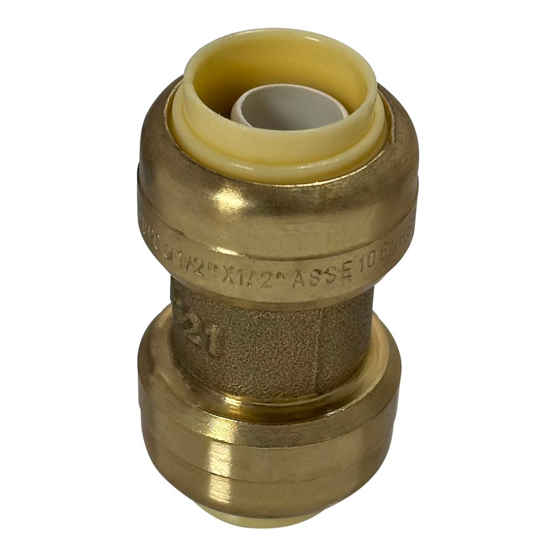 Push-to-Connect 1/2 Inch x 1/2 Inch Coupling