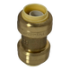 Push-to-Connect 1/2 Inch x 1/2 Inch Coupling