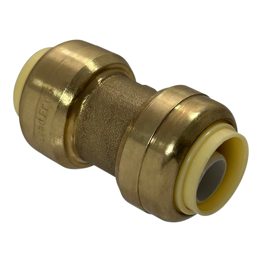 Push-to-Connect 1/2 Inch x 1/2 Inch Coupling